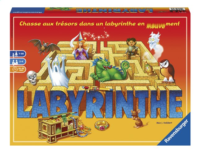 Jeu de plateau Labyrinthe Disney RAVENSBURGER : le jeu à Prix Carrefour