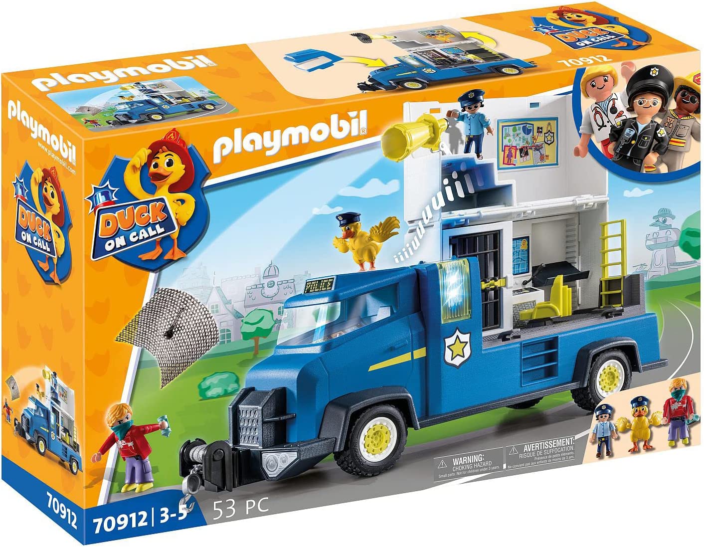 - POLICE TRUCK (53 PIECES) 70912