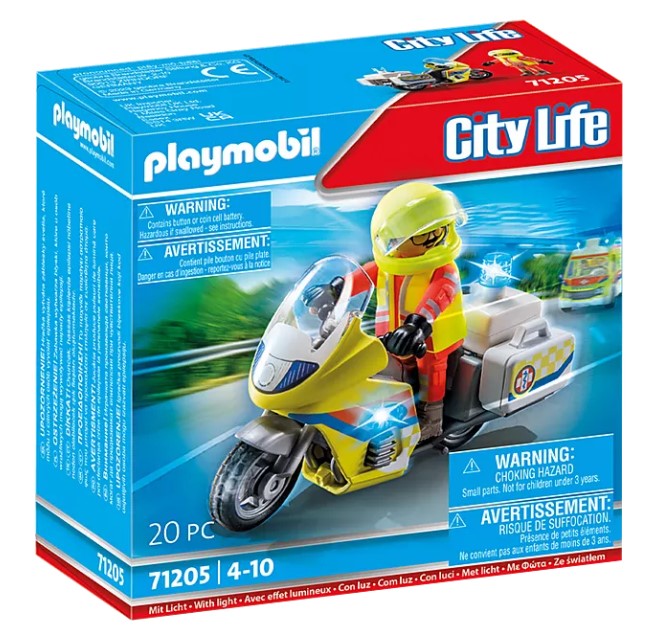 Playmobil City Life - Rescue Helicopter - 71203 - 48 Parts