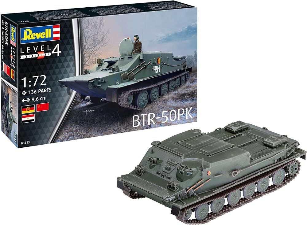 REVELL -  1/72 - TANK BTR-50PK (SKILL LEVEL 4) 03313 image 3