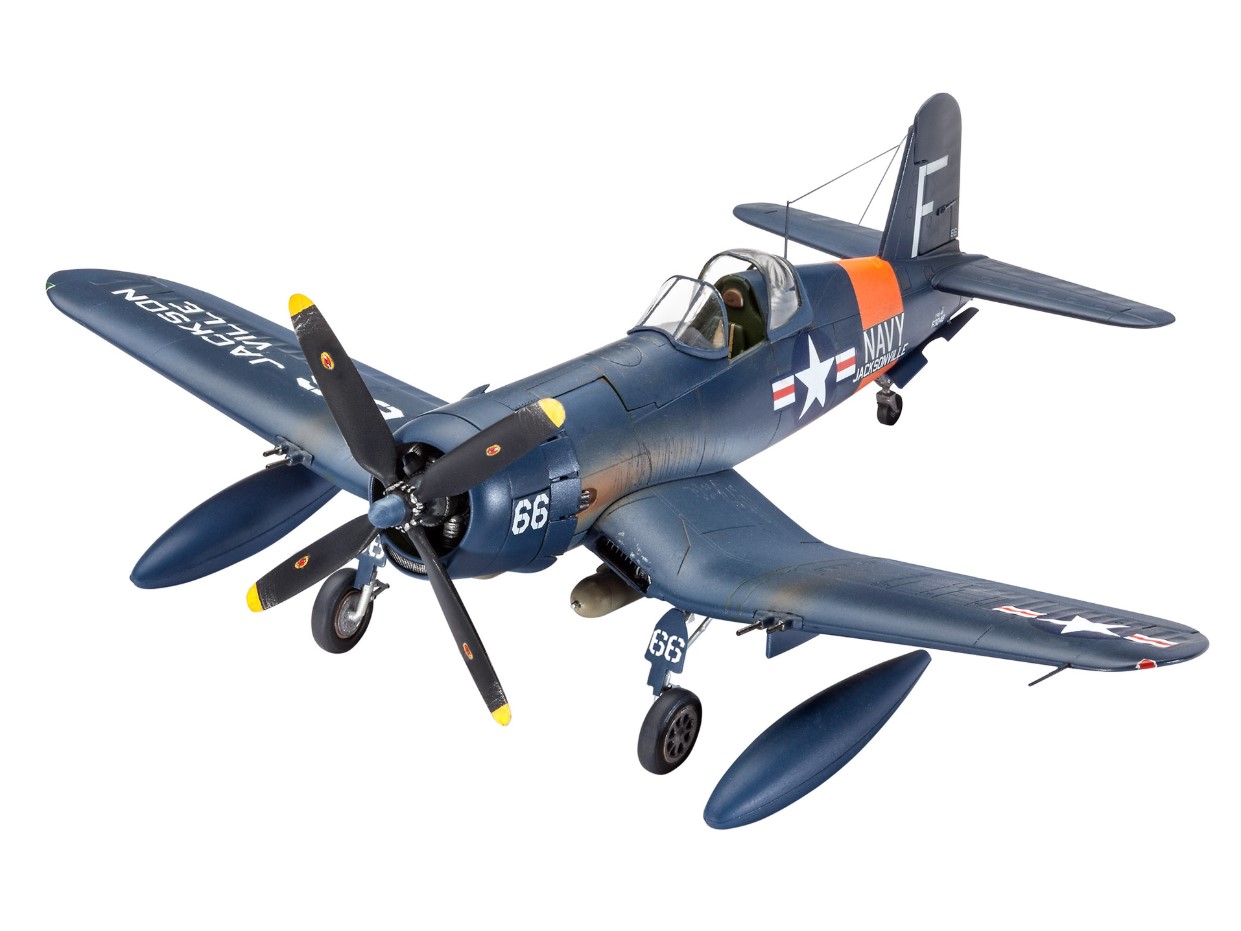 REVELL -  1/72 - F4U-4 CORSAIR (SKILL LEVEL 3) 03955 image 3