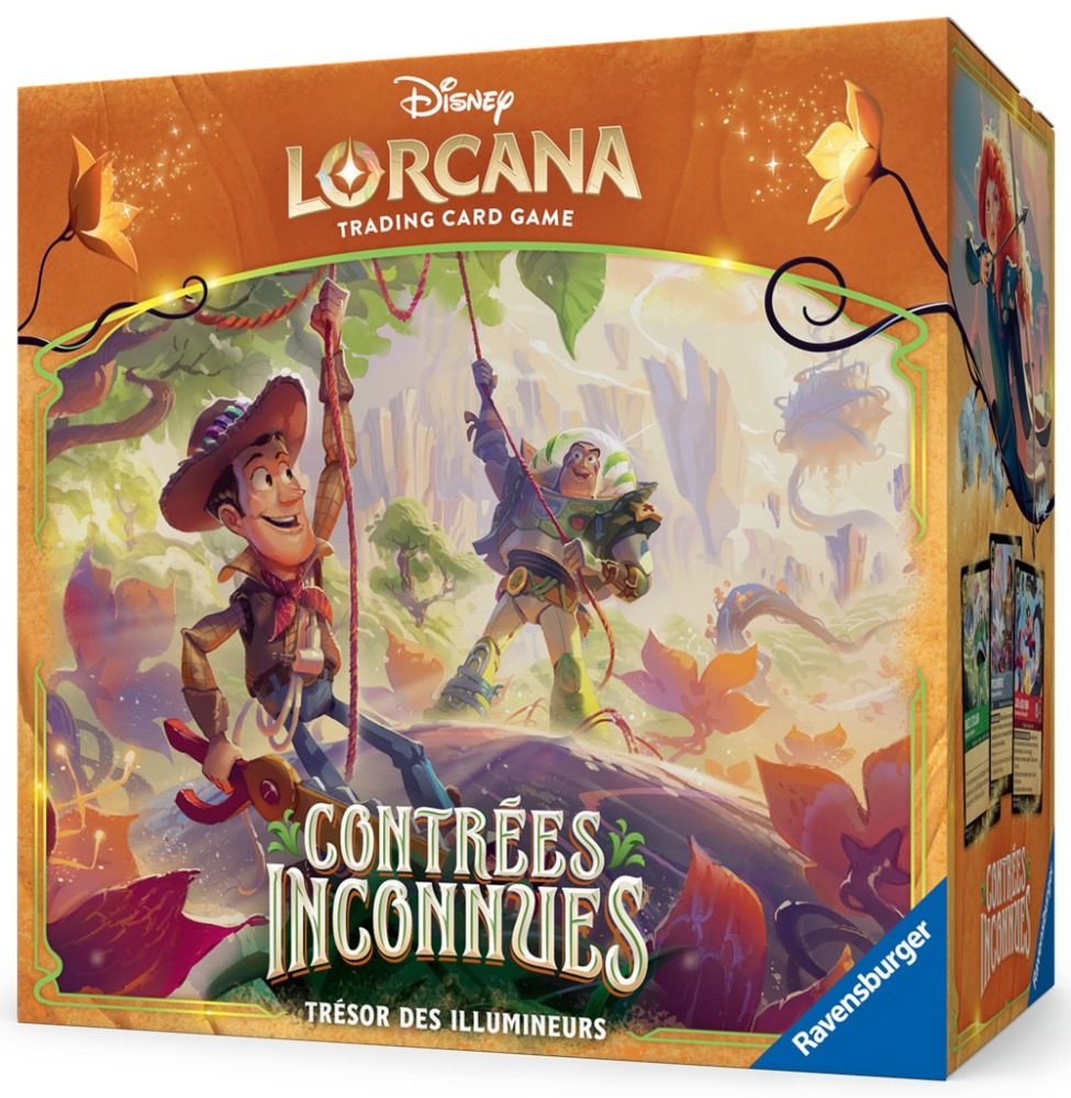 french lorcana cards Ravensburger Disney Lorcana TCG Les Terres d'Inks Trading Card Game TCG  Display 24 Boosters from 8 Years French Version : Amazon.co.uk: Toys & Games