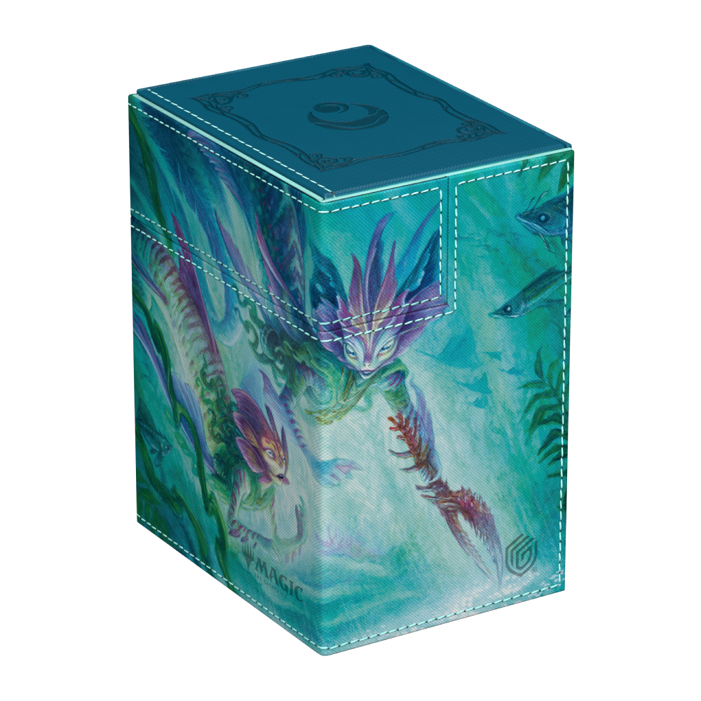 ULTIMATE GUARD - FLIP'N'TRAY XENOSKIN DECK CASE - SILVERGILL