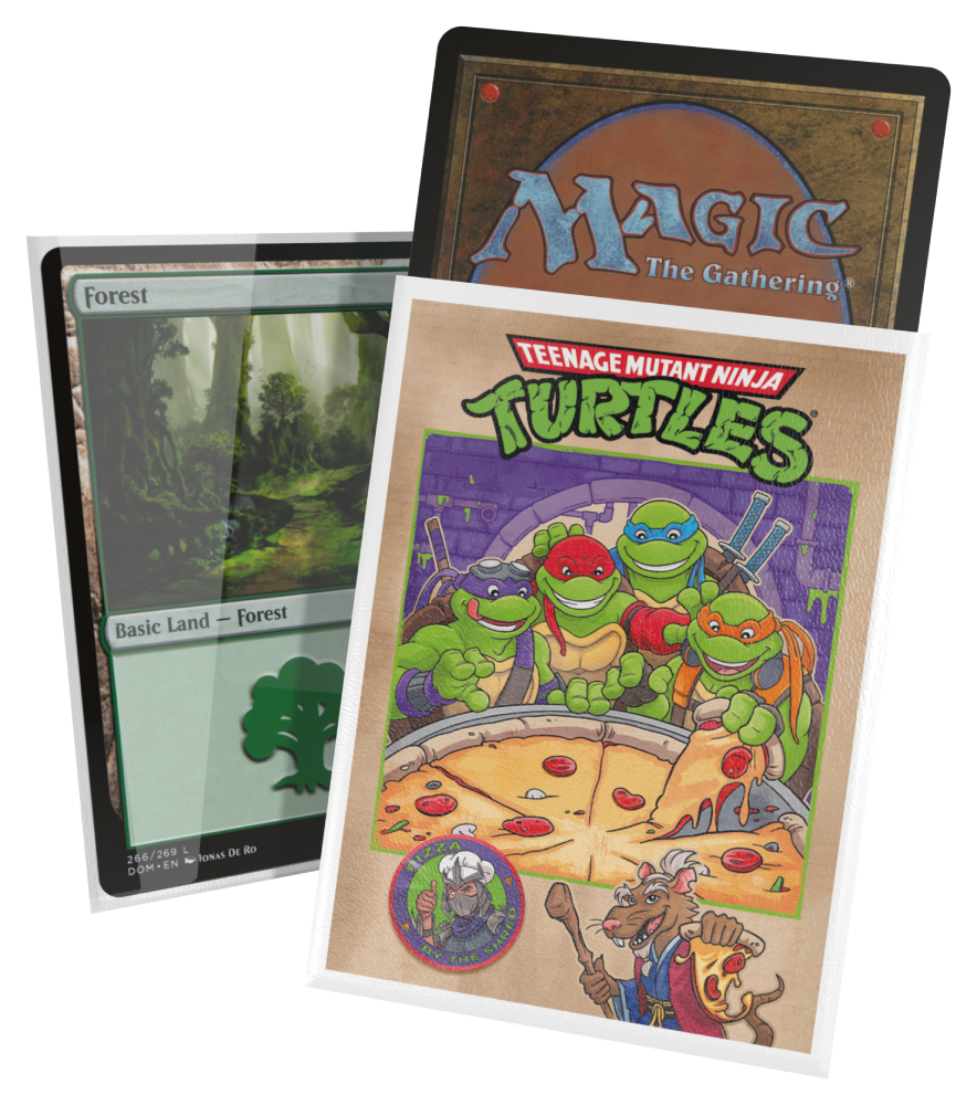 ULTIMATE GUARD - STANDARD SIZE SLEEVES - PIZZA BOX (100) - TEENAGE