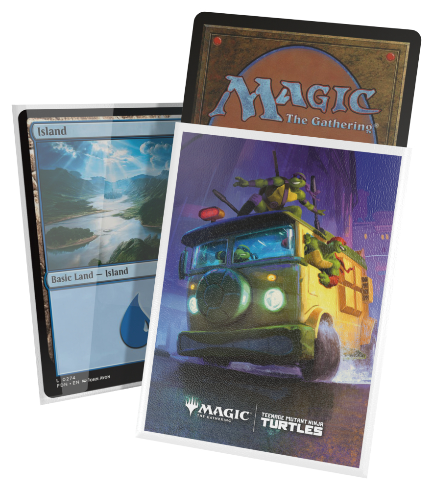 ULTIMATE GUARD - STANDARD SIZE SLEEVES - TURTLE VAN (100