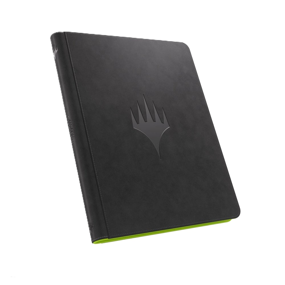 GAMEGENIC - 18 POCKET PORTFOLIO - ZIP-UP ALBUM - BLACK / GREEN (20