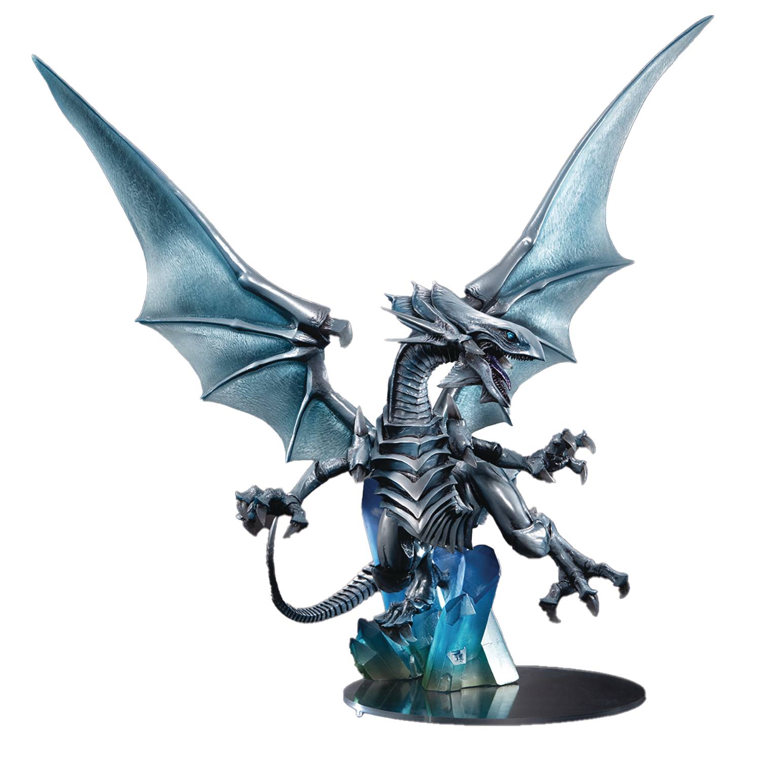 Yu Gi Oh Figurine De Blue Eyes White Dragon Holographic Edition 4126