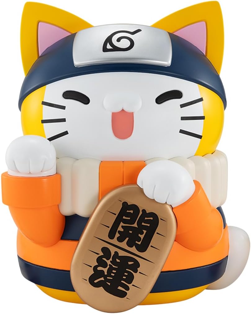 NARUTO - NYARUTO FORTUNE CAT FIGURE - GIANTS VERSION - MEGA CAT
