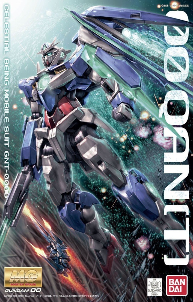 GUNDAM MG MOBILE SUIT GUNDAM 00 GNT0000 00 QAN(T)(QUANTA) 1/
