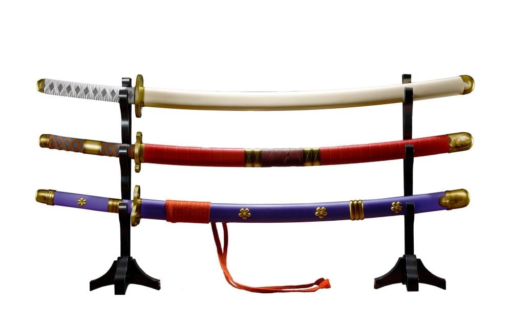 ONE PIECE - RORONOA ZORO THREE SWORD STYLE SET - WADO ICHIMONJI