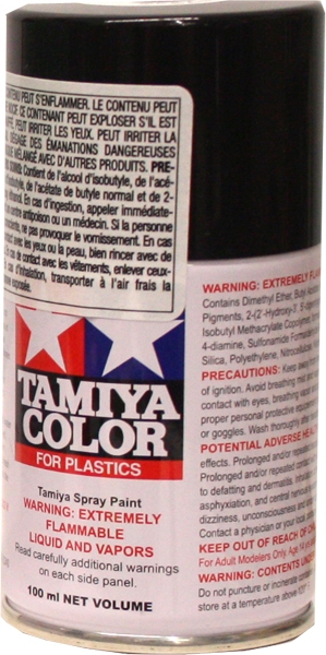 Tamiya Color TS-6 Matt Black (100ml) - Paints