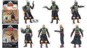 Figurine Star Wars Retro Collection - Le Mandalorien (Livre De Boba Fett) - 9,5 Cm - Emballage Vintage Kenner