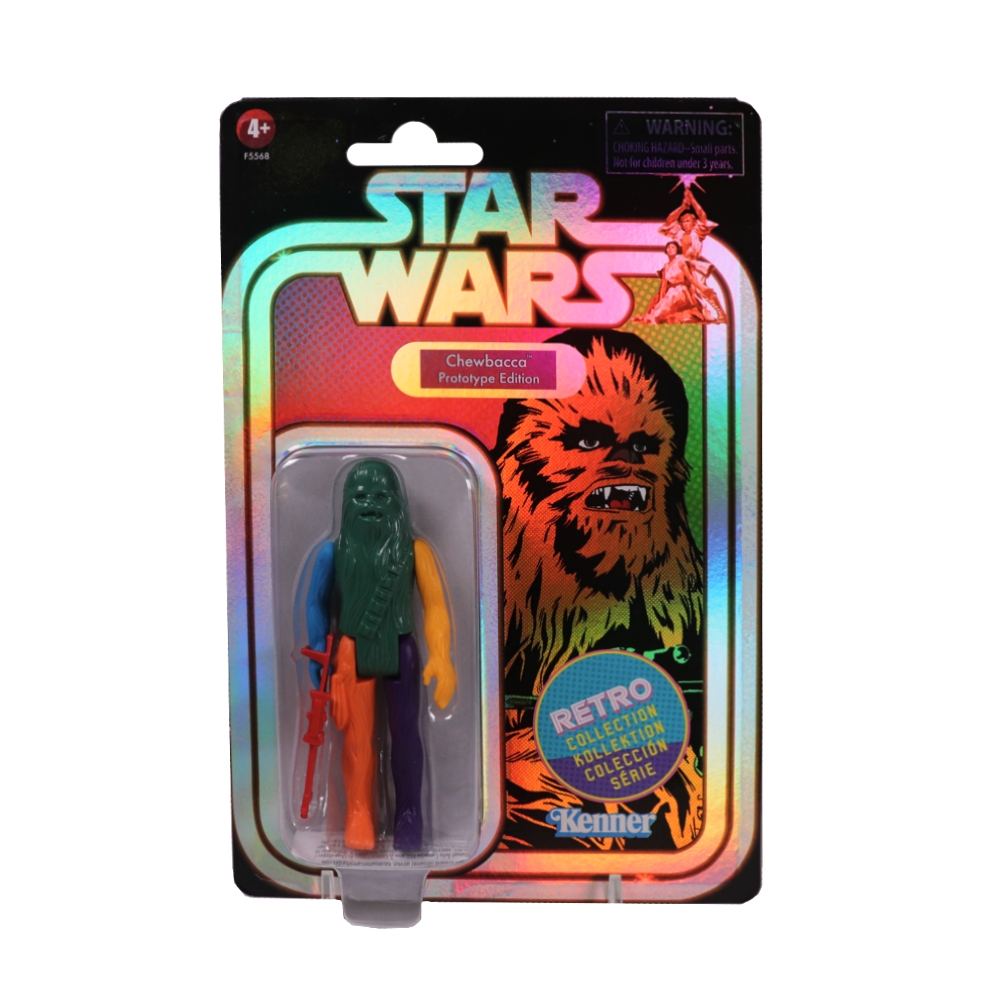 STAR WARS STAR WARS RETRO COLLECTION CHEWBACCA PROTOTYPE EDITION 3.75 FIGURE 2022 THE VINTAGE COLLECTION