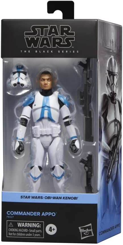 STAR WARS - COMMANDER APPO FIGURE (6 INCH) - THE BLACK SERIES