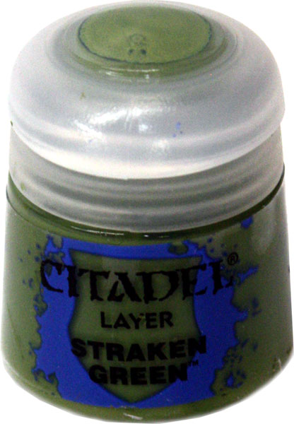 thumbnail image 2 of Citadel Straken Green Layer Paint - For Warhammer 40K Miniatures & Model Painting 2 of 14
