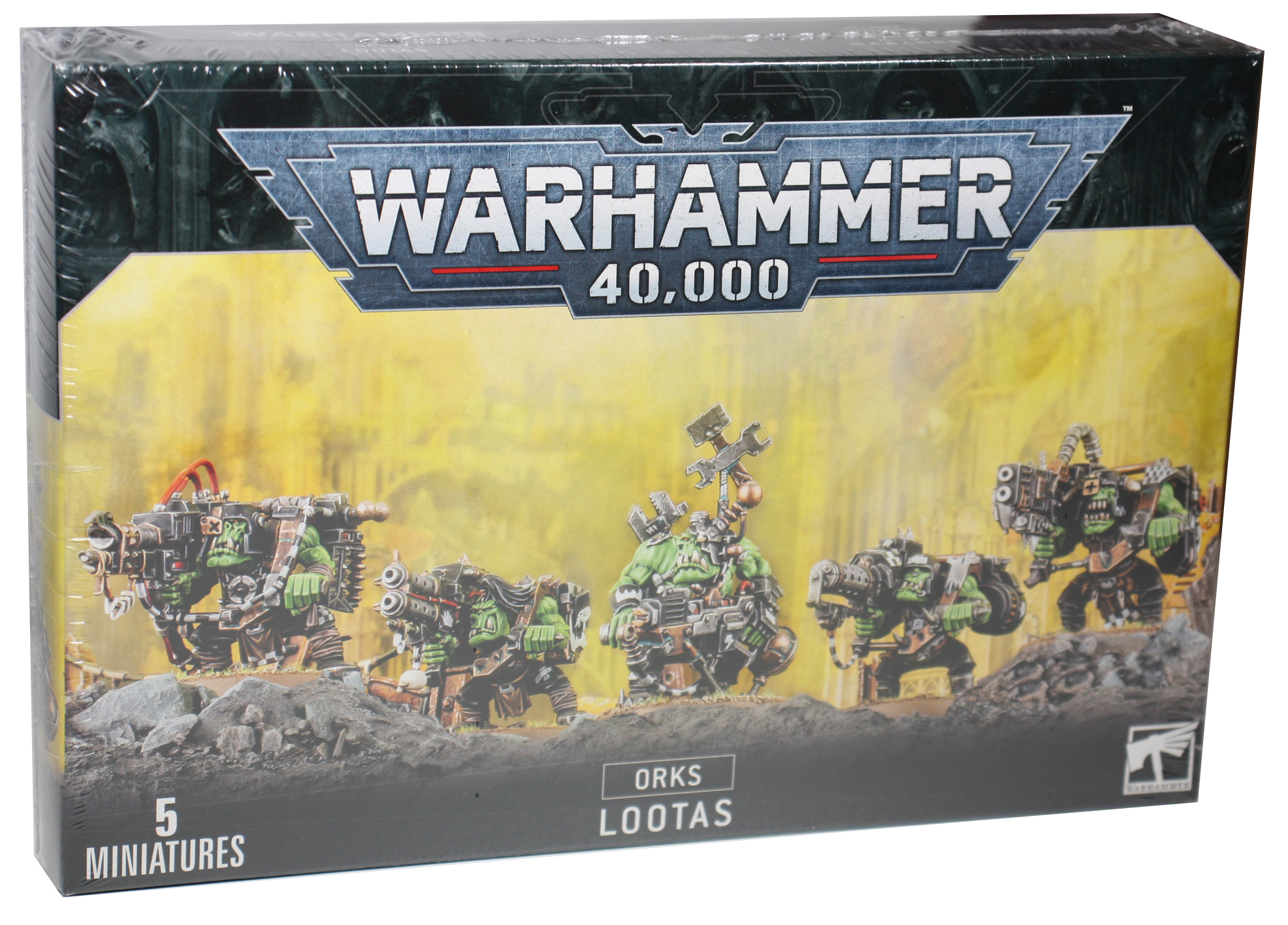 Set 11 figurines à peindre Warhammer 40000 - Ork Boys