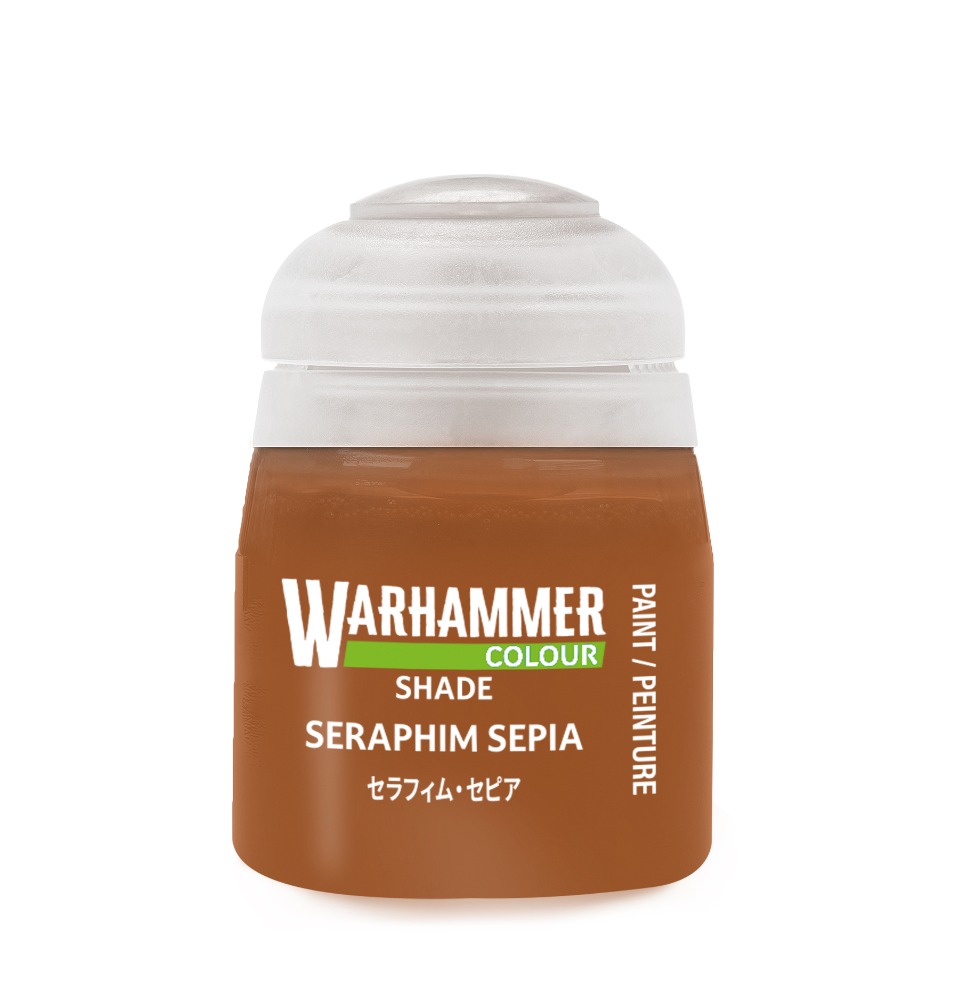 WARHAMMER COLOUR - SERAPHIM SEPIA (18 ML) - SHADE 24-23