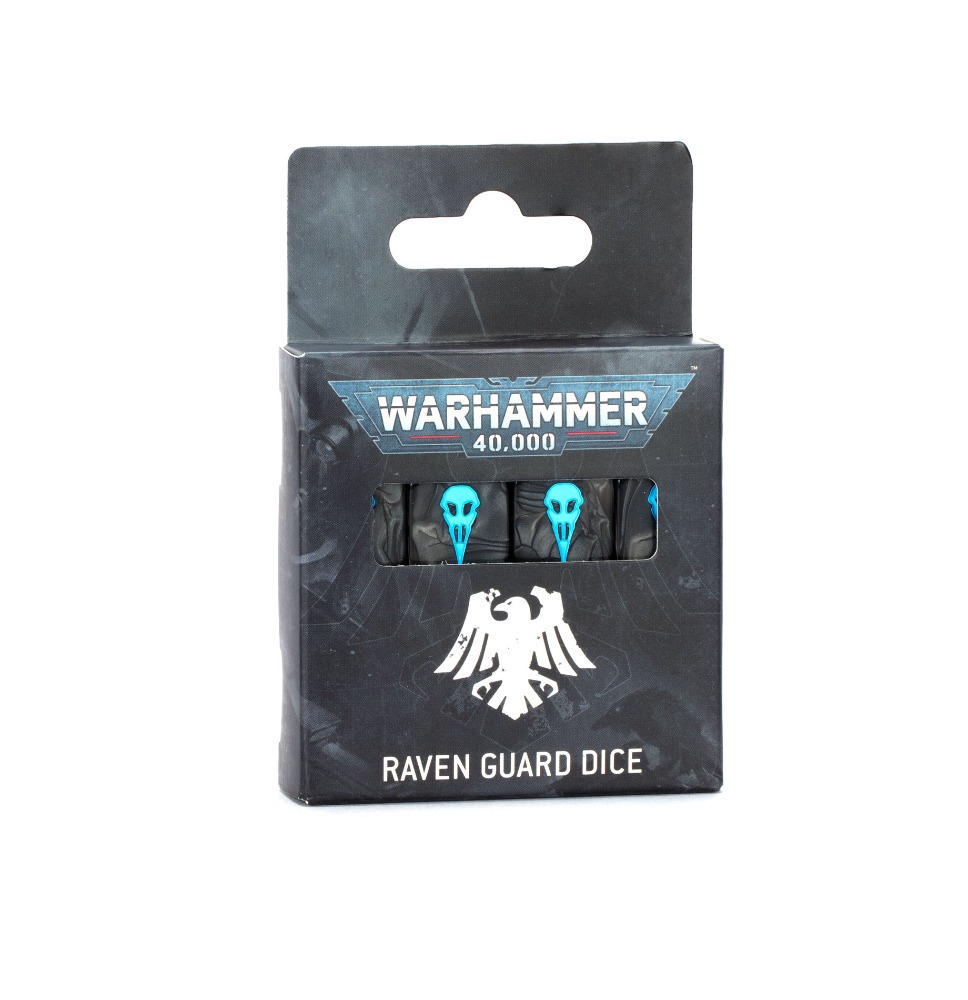 WARHAMMER 40K - ENSEMBLE DE DÉS - RAVEN GUARD