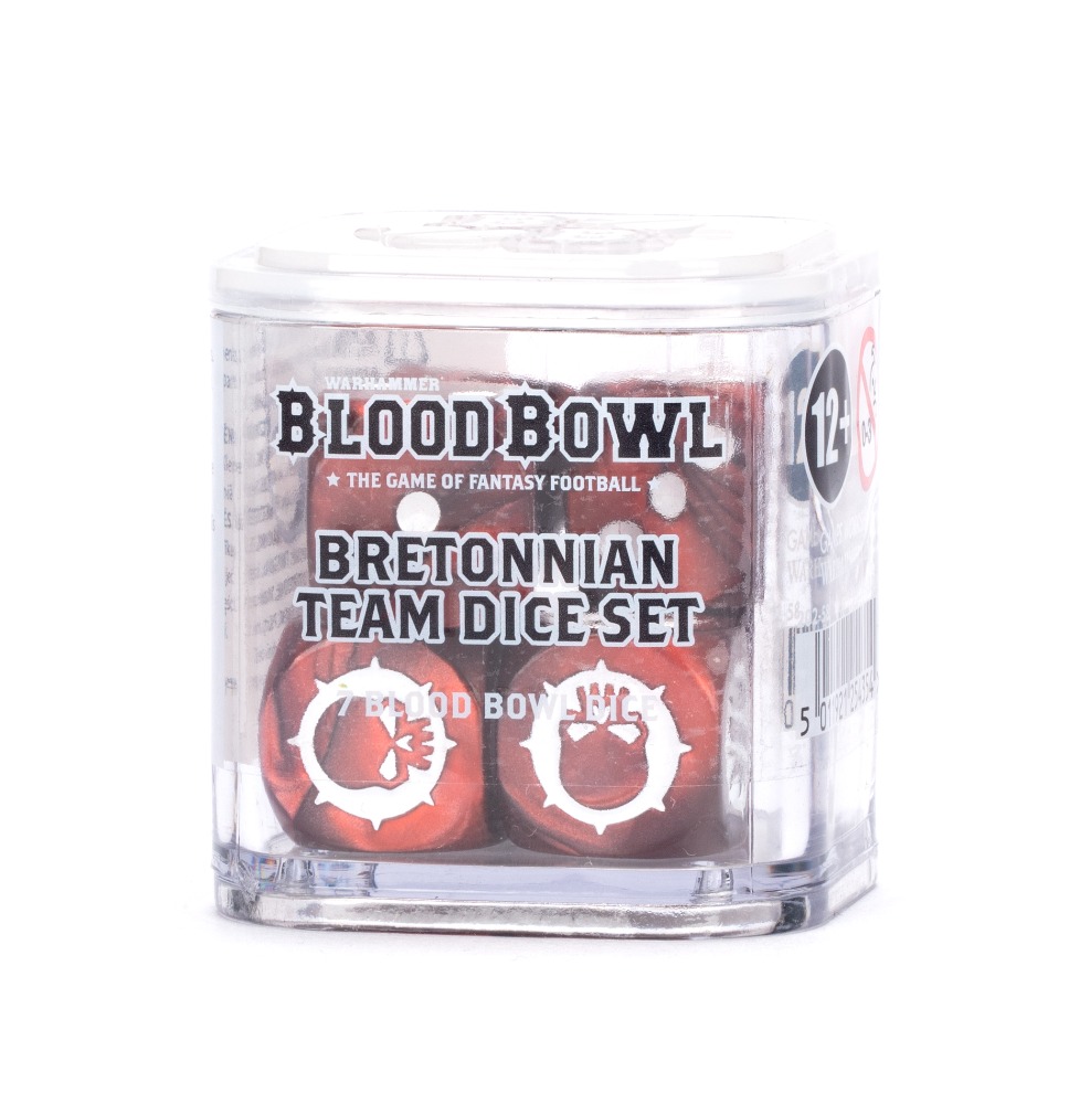 BLOOD BOWL - BRETONIAN TEAM DICE SET