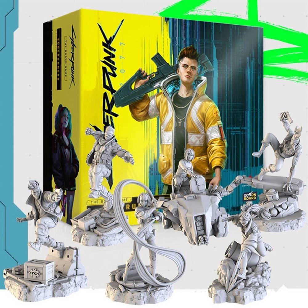 CYBERPUNK 2077 - THE BOARD GAME - EDGERUNNERS (ENGLISH)