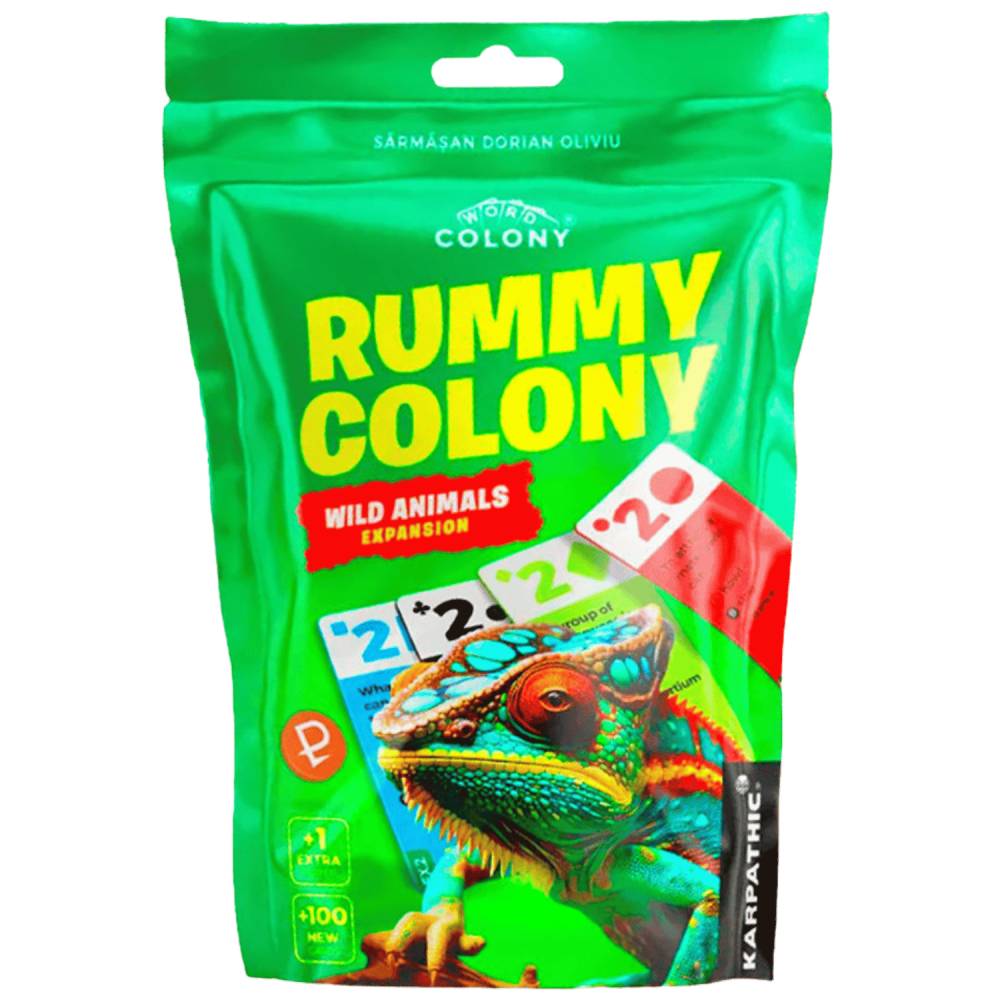 RUMMY COLONY - WILD ANIMALS EXPANSION (ANGLAIS)