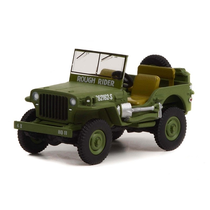 JEEP - 1942 WILLYS MB JEEP ROUGH RIDER - U.S. ARMY WWII 1/64 ...