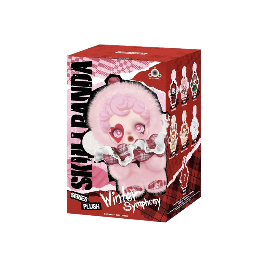 SKULLPANDA - BLIND BOX - WINTER SYMPHONY SERIES PENDANT PLUSH