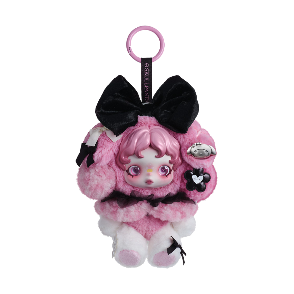 SKULLPANDA X MY MELODY KUROMI ぬいぐるみペンダント SKULLPANDA - SKULLPANDA X MY MELODY PLUSH PENDANT