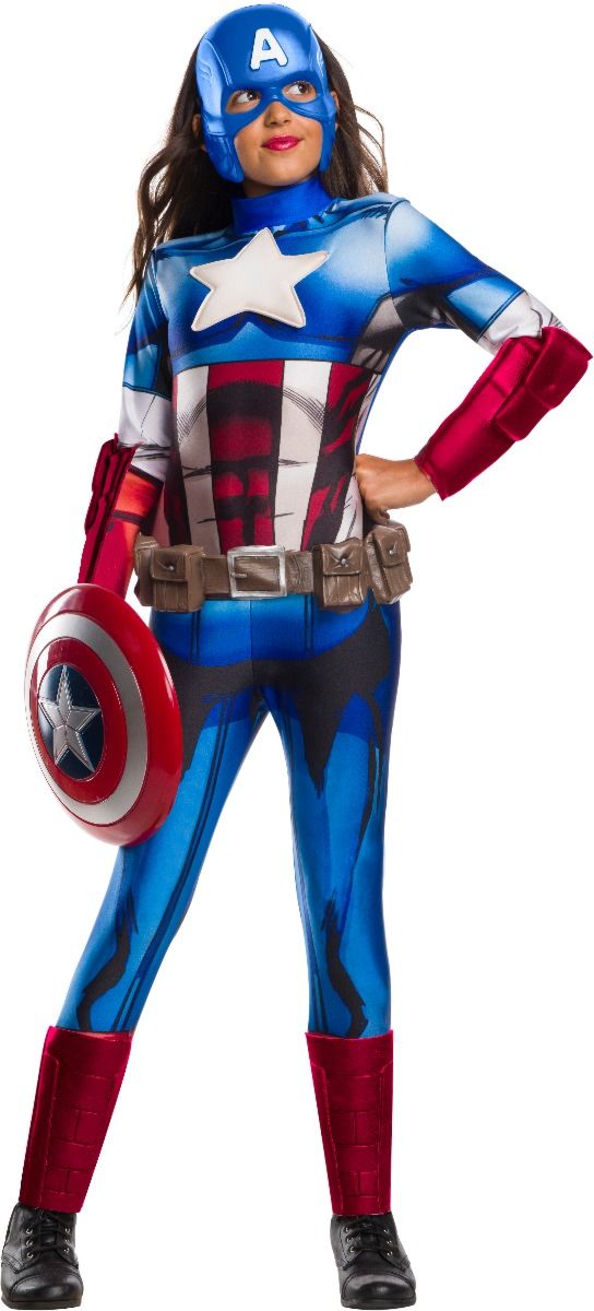 The Avengers Captain America Toddler Fleece Costume Marvel Comics 2T-4T 620014 