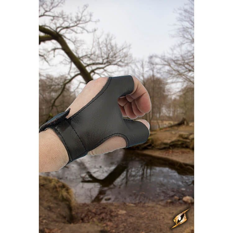 ACCESSOIRES D'ARCHERIE PROTECTION POUR MAIN GAUCHE (ARCHER DROITIER