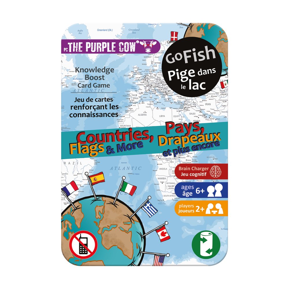 PAYS, DRAPEAUX ET PLUS ENCORE (BILINGUE)