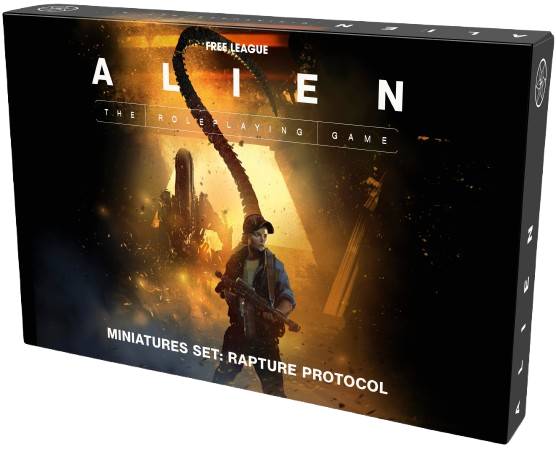 ALIEN THE ROLEPLAYING GAME - MINIATURES SET RAPTURE PROTOCOL (ENGLISH ...