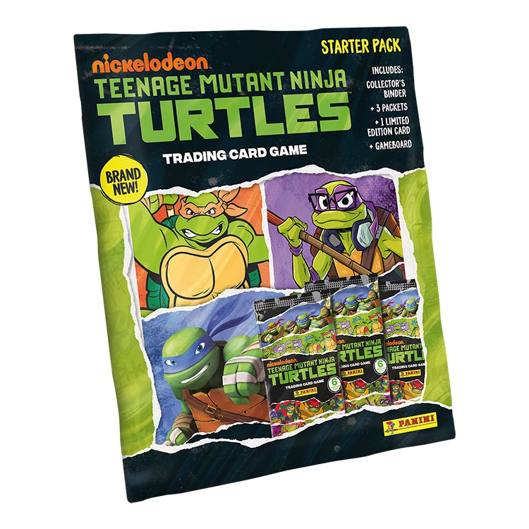PANINI - TEENAGE MUTANT NINJA TURTLES - STARTER PACK COLLECTION