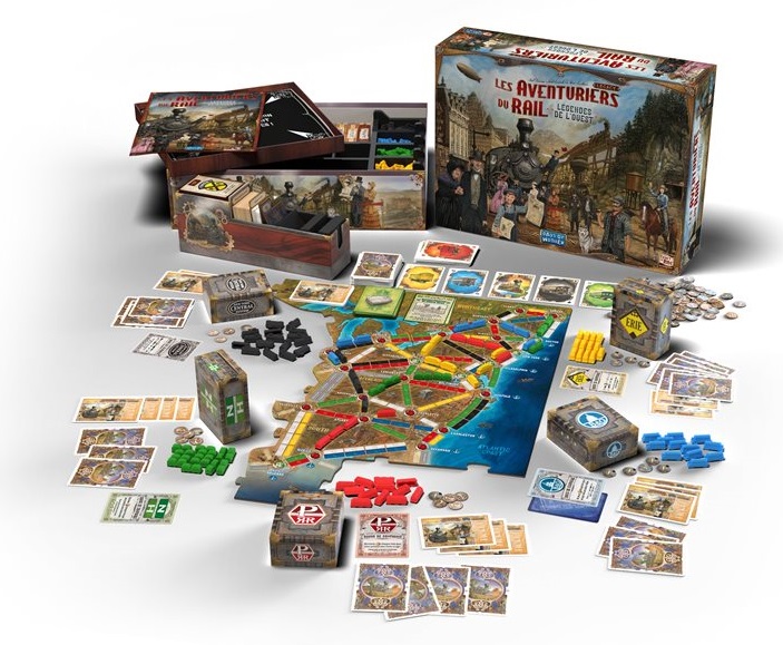 TICKET TO RIDE -  BASE GAME - LEGACY - LEGENDS OF THE WEST (FRENCH) image 3