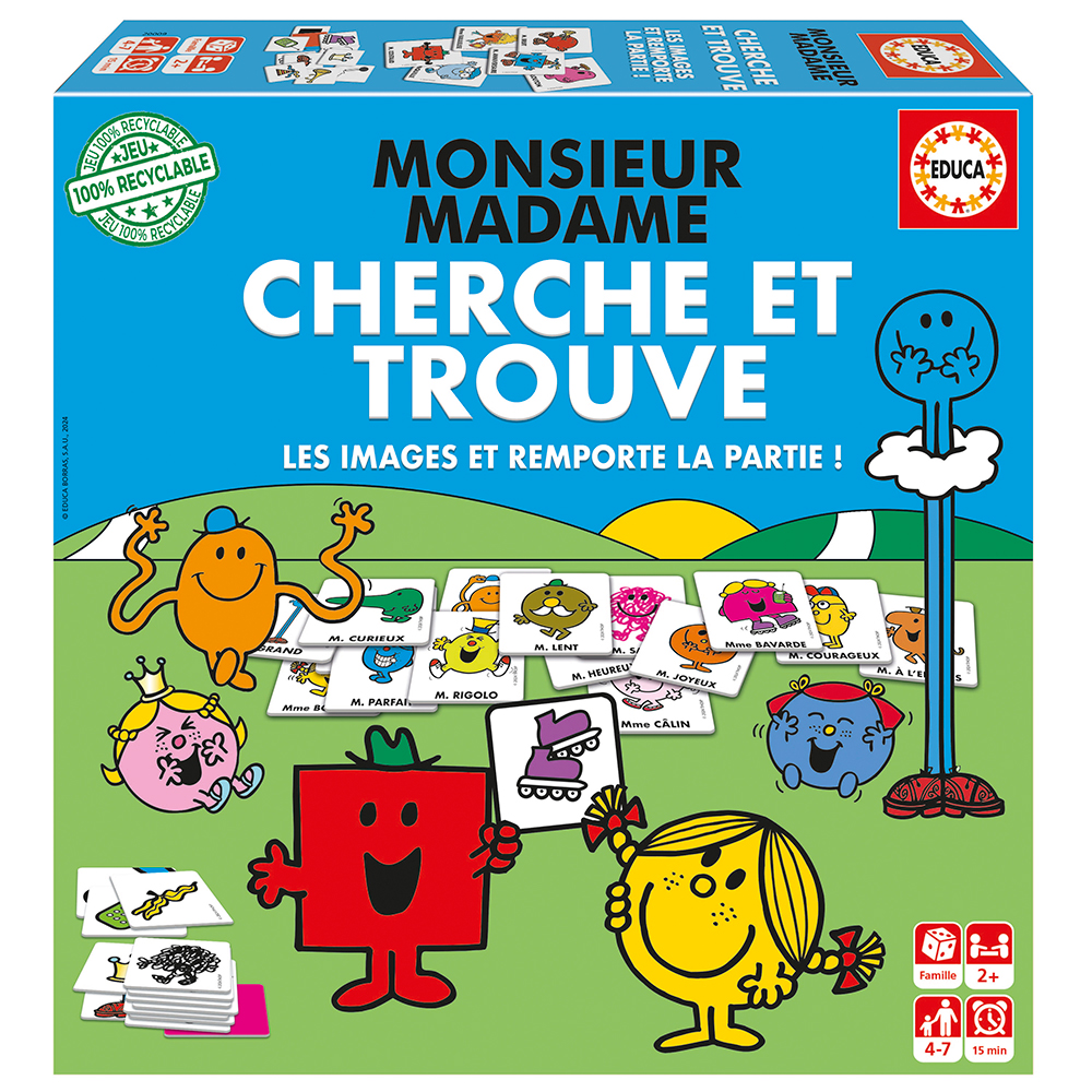 CHERCHE ET TROUVE MONSIEUR MADAME (FRANÇAIS)