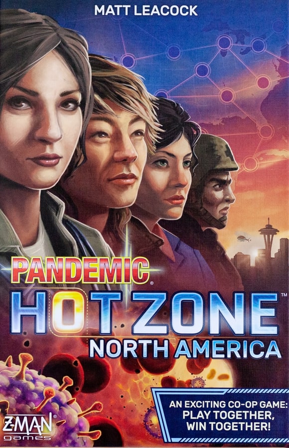 PANDEMIC NORTH AMERICA (ENGLISH) HOT ZONE