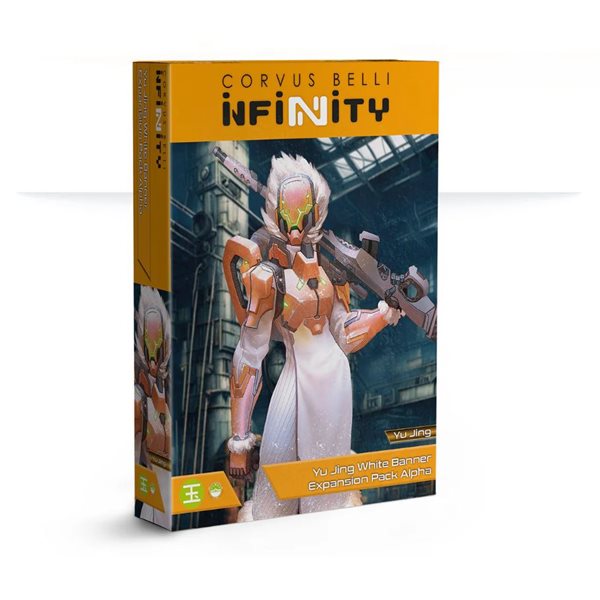 INFINITY MINIATURES - YU JING WHITE BANNER EXPANSION PACK ALPHA (ENGLISH)