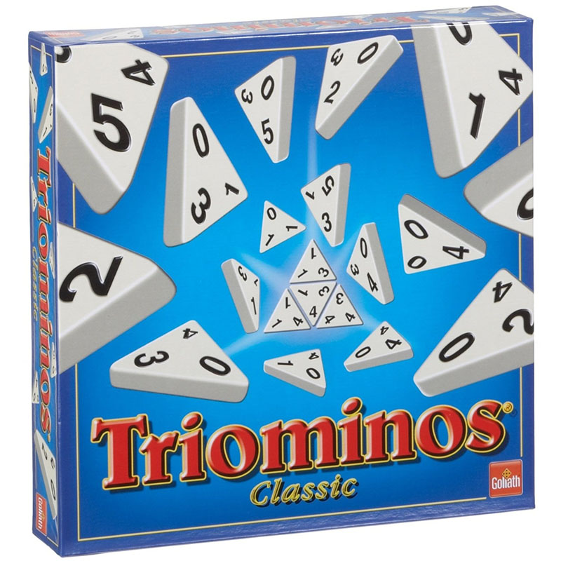 Triominos Deluxe Edition The Classic Triangular Domino Game