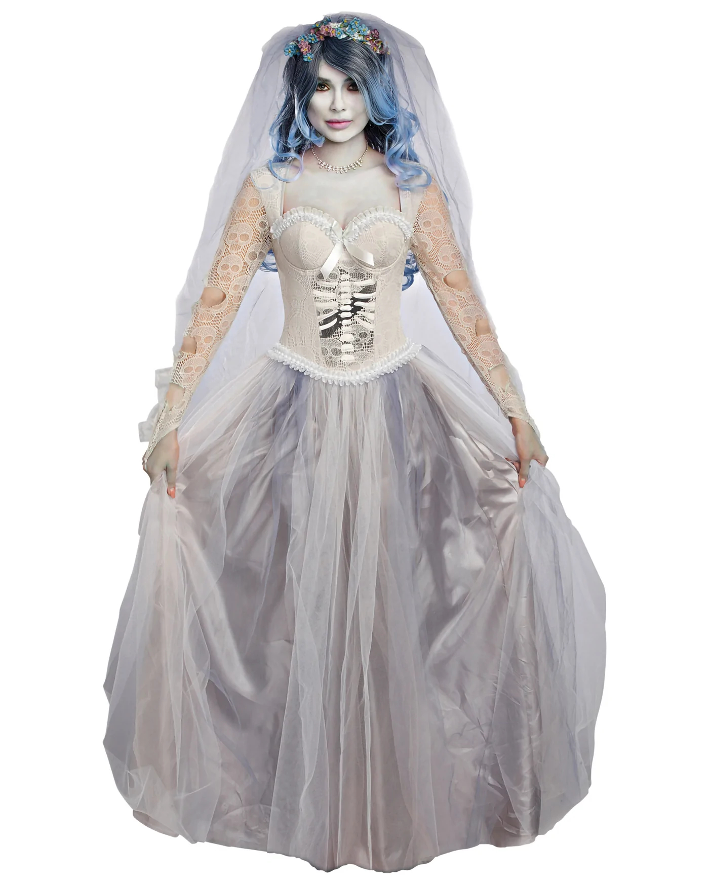 SKELETON - DYING TO MARRY COSTUME (ADULT)