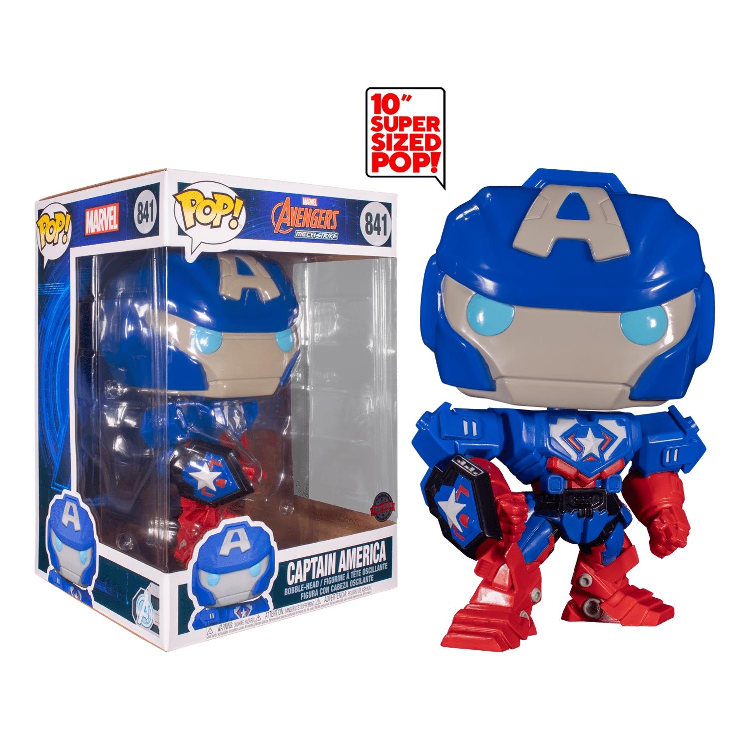 10 inch captain america funko pop