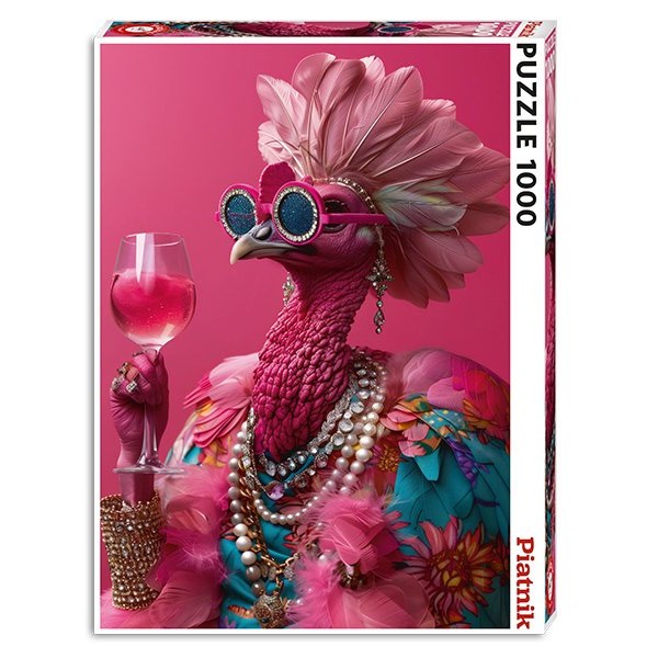 Planche à Petit-Déjeuner Infinite By GEDA LABELS Lama Dream Rose Multicolore - 23,5 X 14,5 Cm