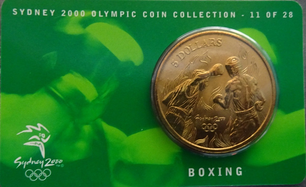 2000 SUMMER OLYMPICS SYDNEY - BOXING - 2000 AUSTRALIAN COINS 11