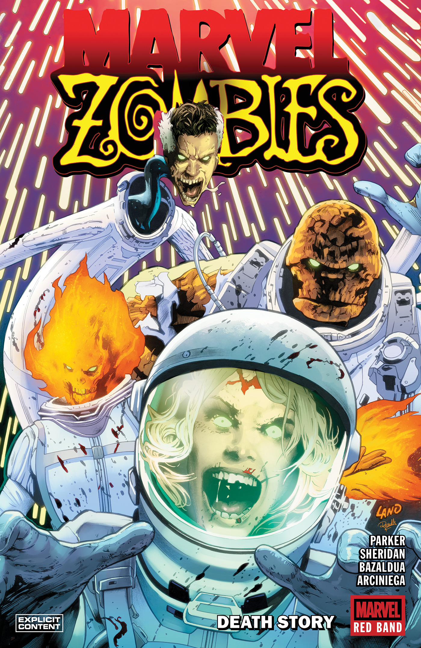 MARVEL ZOMBIES - DEATH STORY (ENGLISH V.) - MARVEL ZOMBIES: RED