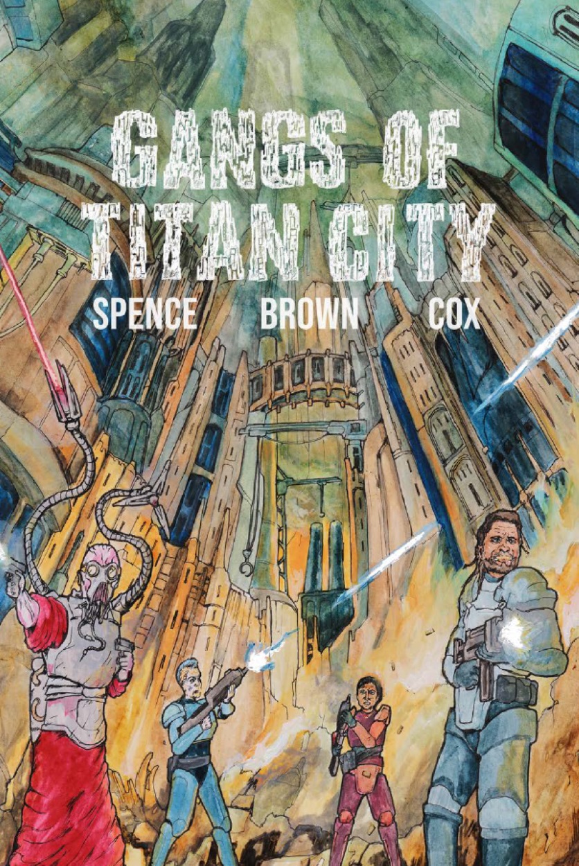 GANGS OF TITAN CITY - (ENGLISH) - CORE RULEBOOK