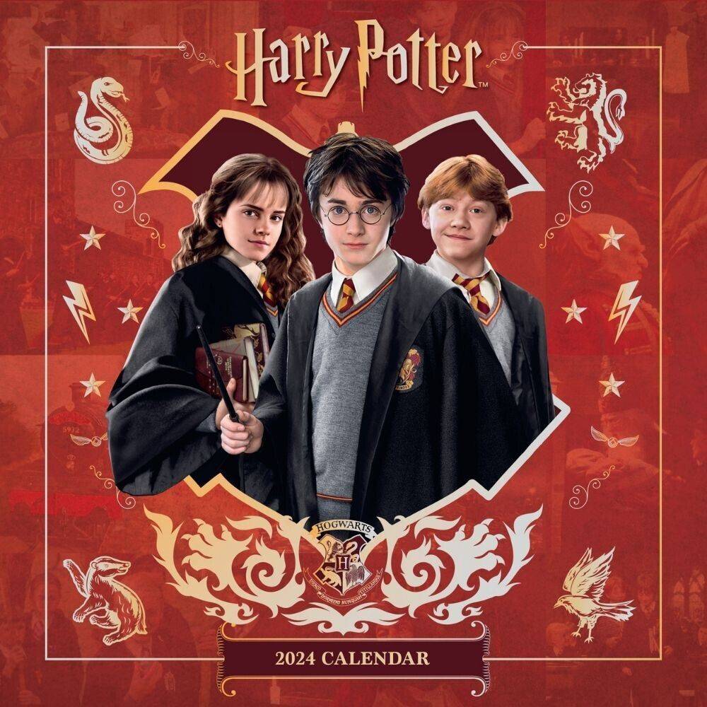 HARRY POTTER - CALENDRIER OFFICIEL 2024 (FRANÇAIS)