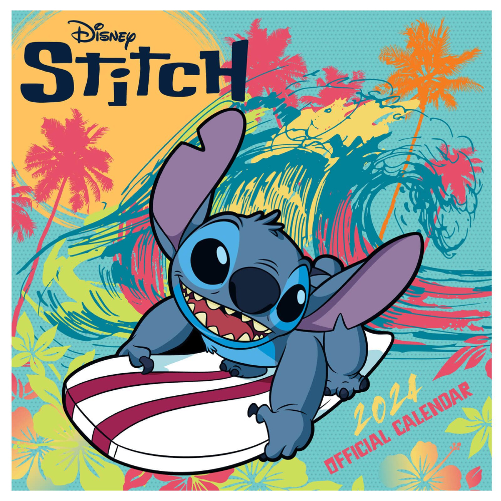 Disney Calendrier de l'Avent Stitch 2023 Papeterie Jouet