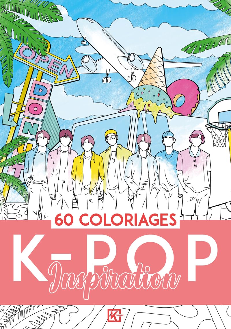 K POP INSPIRATION 60 COLORIAGES V F 