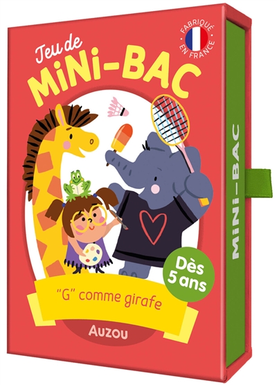 JEU DU MINI-BAC (FRANÇAIS)