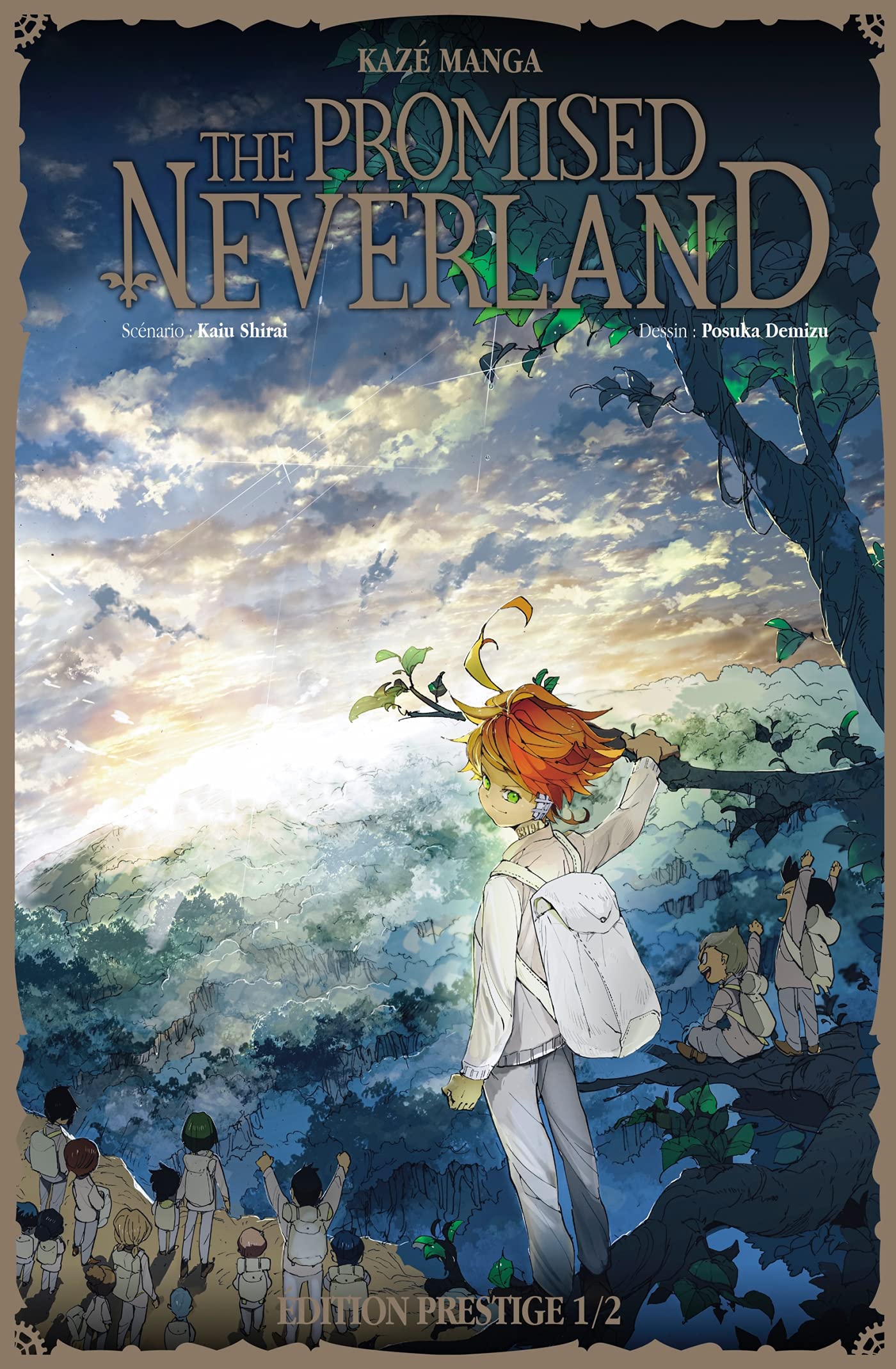 Boite de Rangement Manga The Promised Neverland Avec 5 Marque-Pages
