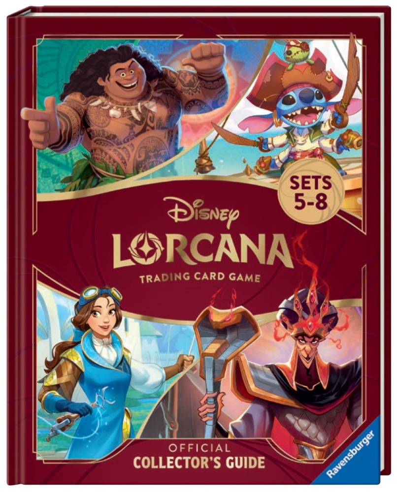 DISNEY LORCANA - OFFICIAL COLLECTOR'S GUIDE: SET 5-8 (ENGLISH V.)